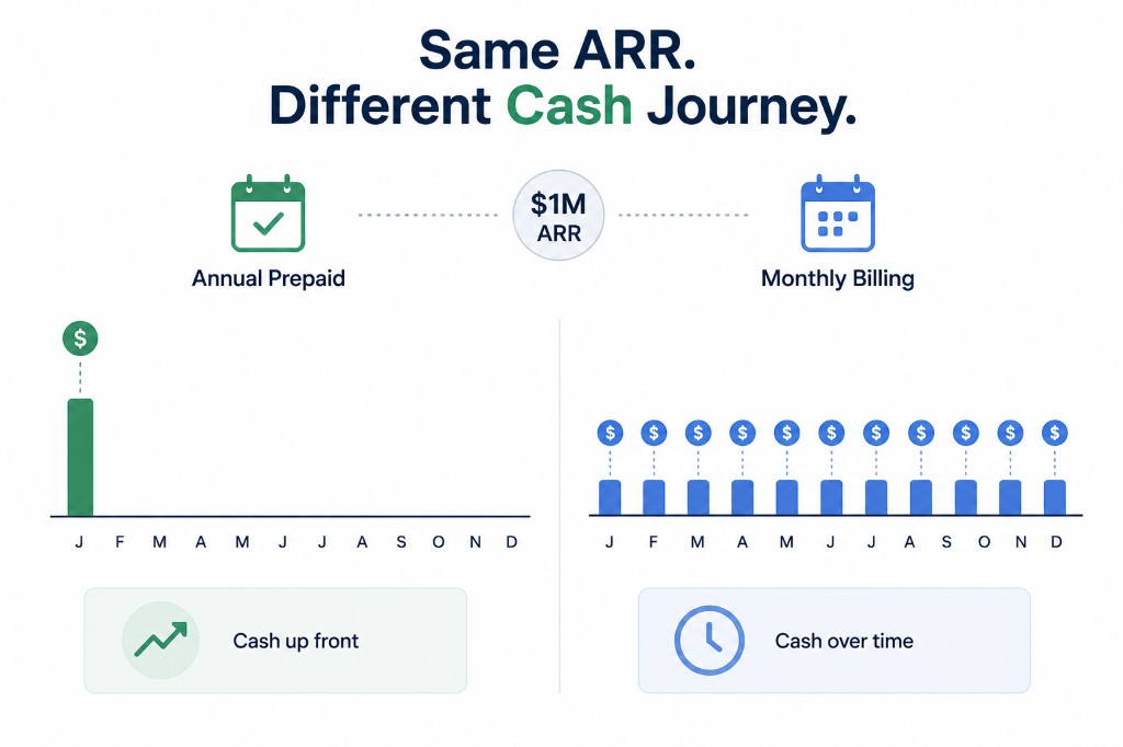 ARR vs Cash: Why Your Bank Balance Disagrees With Your ARR