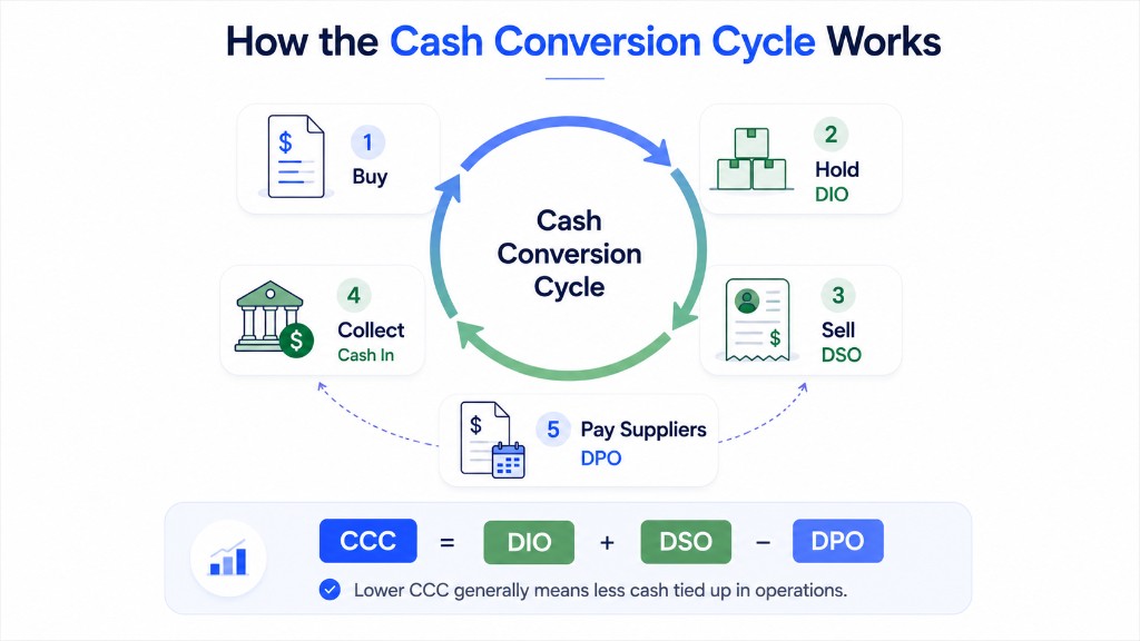 Cash Conversion Cycle: What It Means and How to Improve It